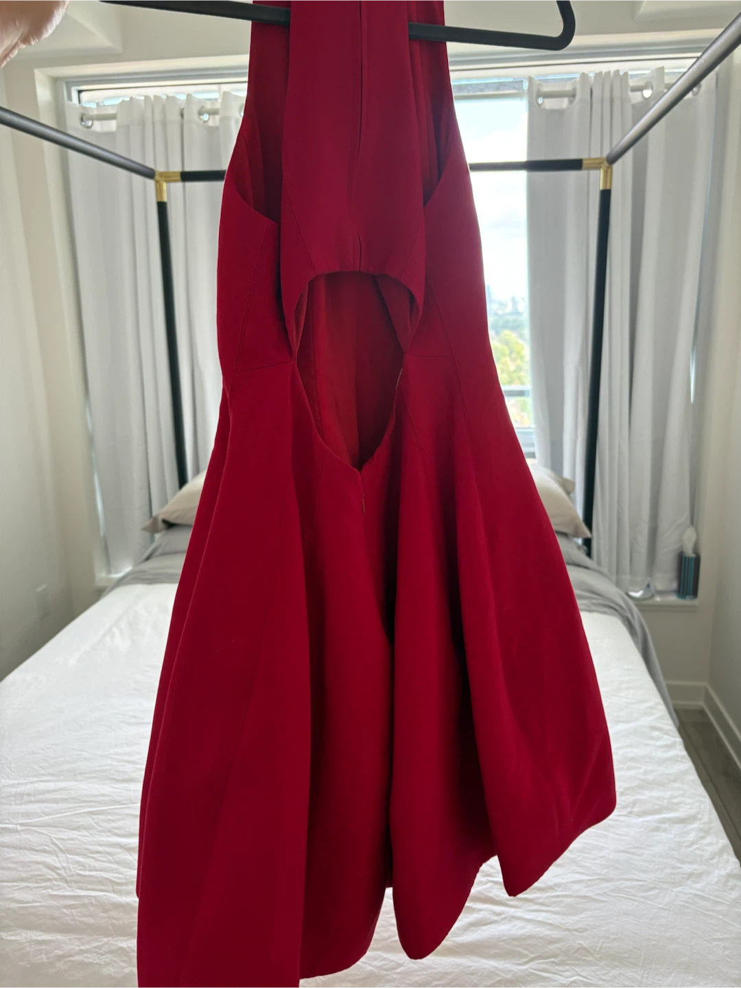 Halston Heritage Red Dress Size 2 - photo 2