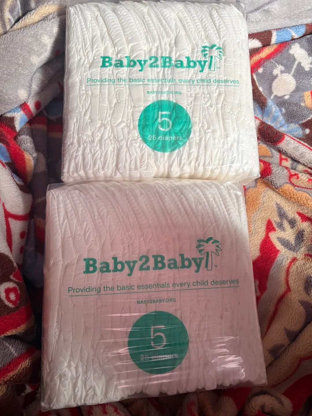 Baby2Baby Diapers - Size 5 (50 count total)