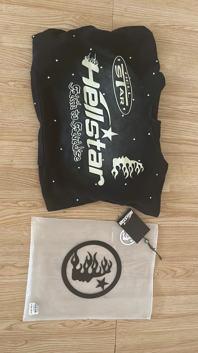 Hellstar Hoodie Black Size M - photo 3