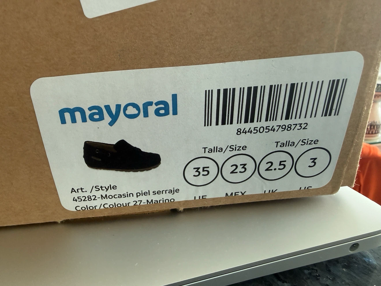 Mayoral Navy Suede Loafers - photo 2