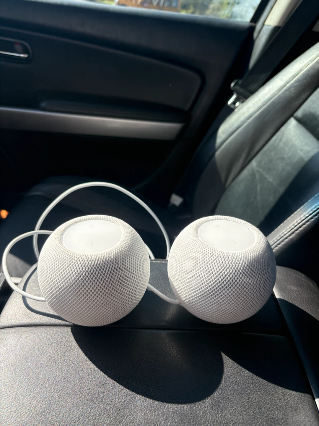 Apple HomePod Mini Smart Speakers (White) - Set of 2