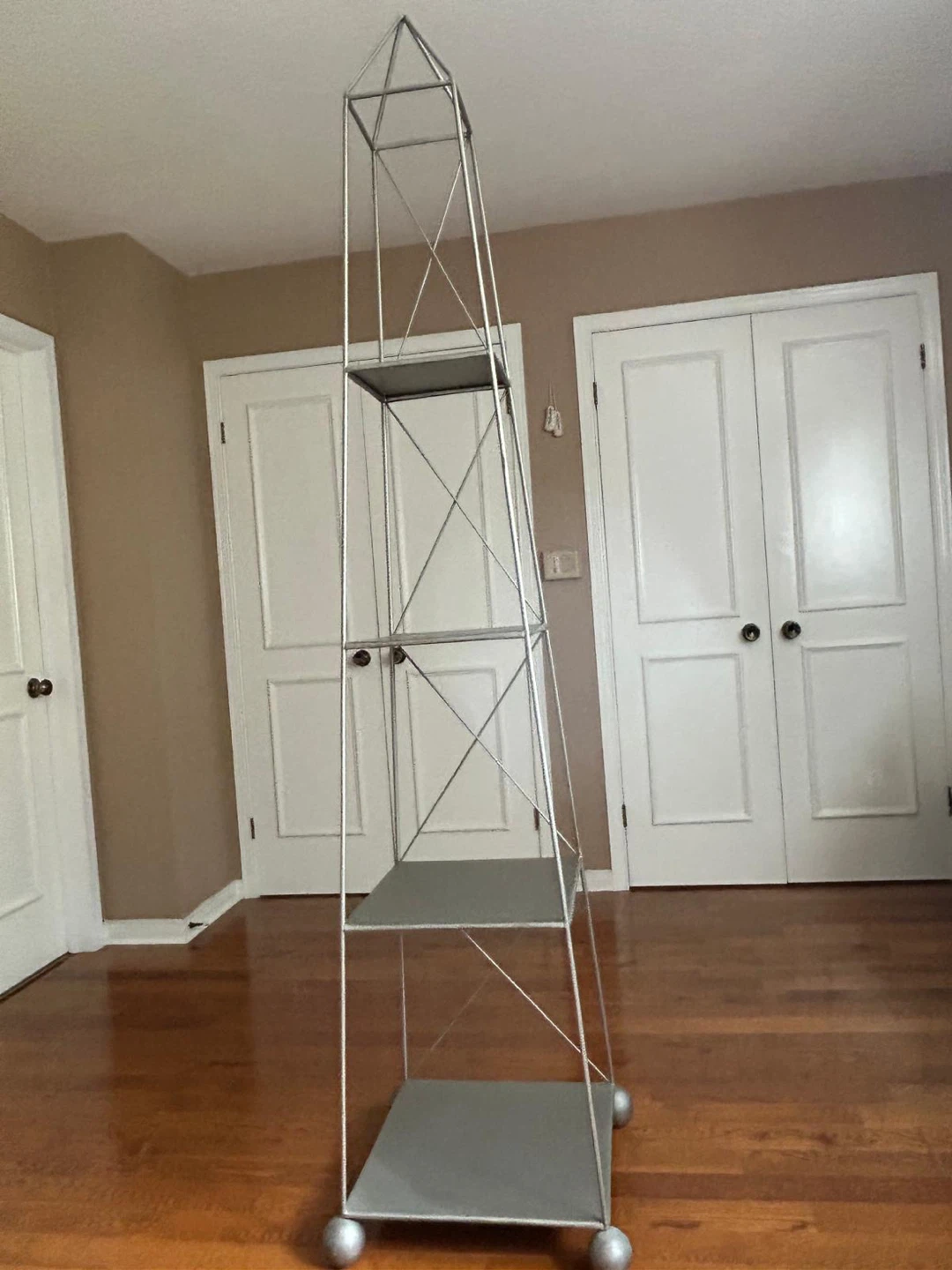 Tall Obelisk Shelf Unit