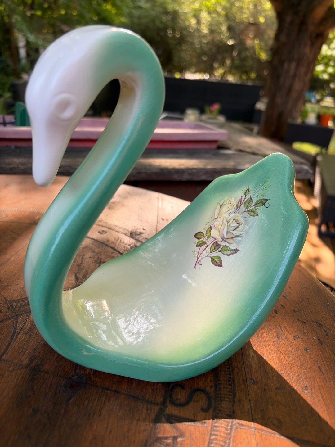Vintage Swan Soap or Towel Holder