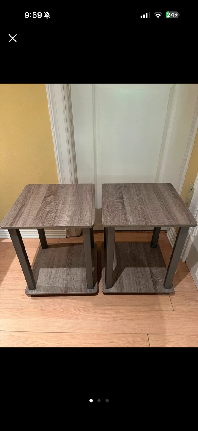 Set of 2 Side Tables