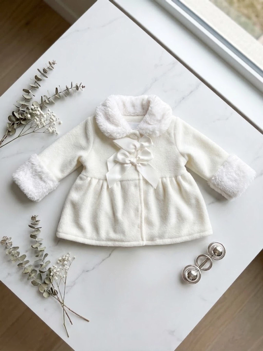 ❄️ Ivory Winter Princess Coat ❄️