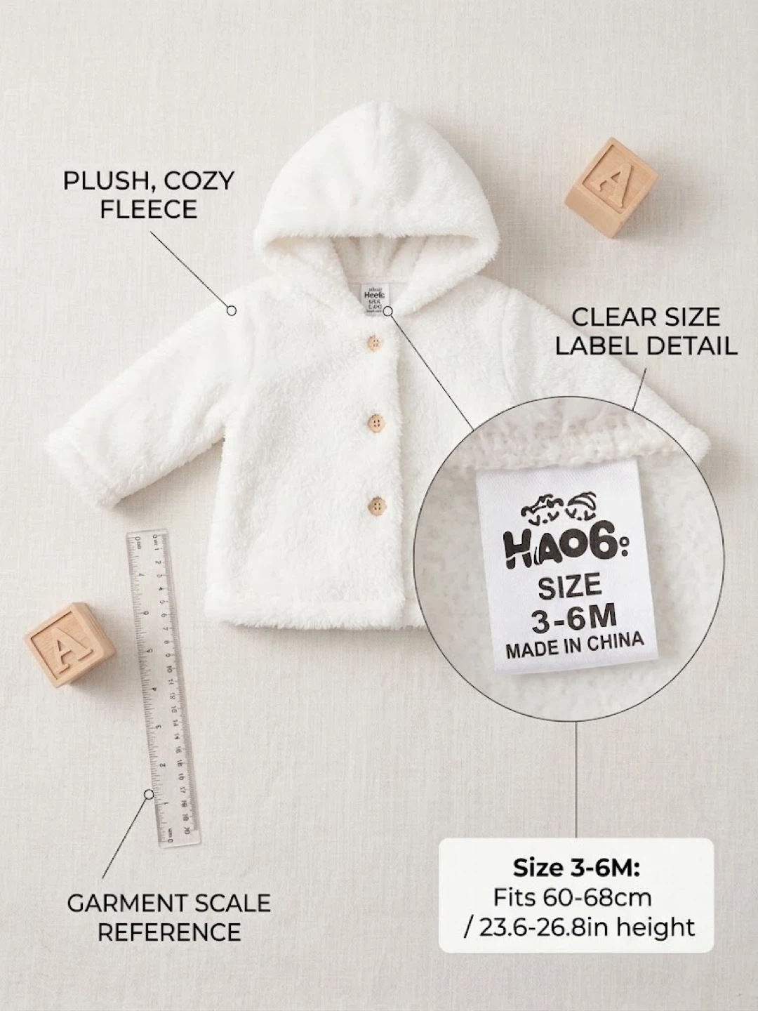 ❄️ Ivory Winter Princess Coat ❄️ - photo 2