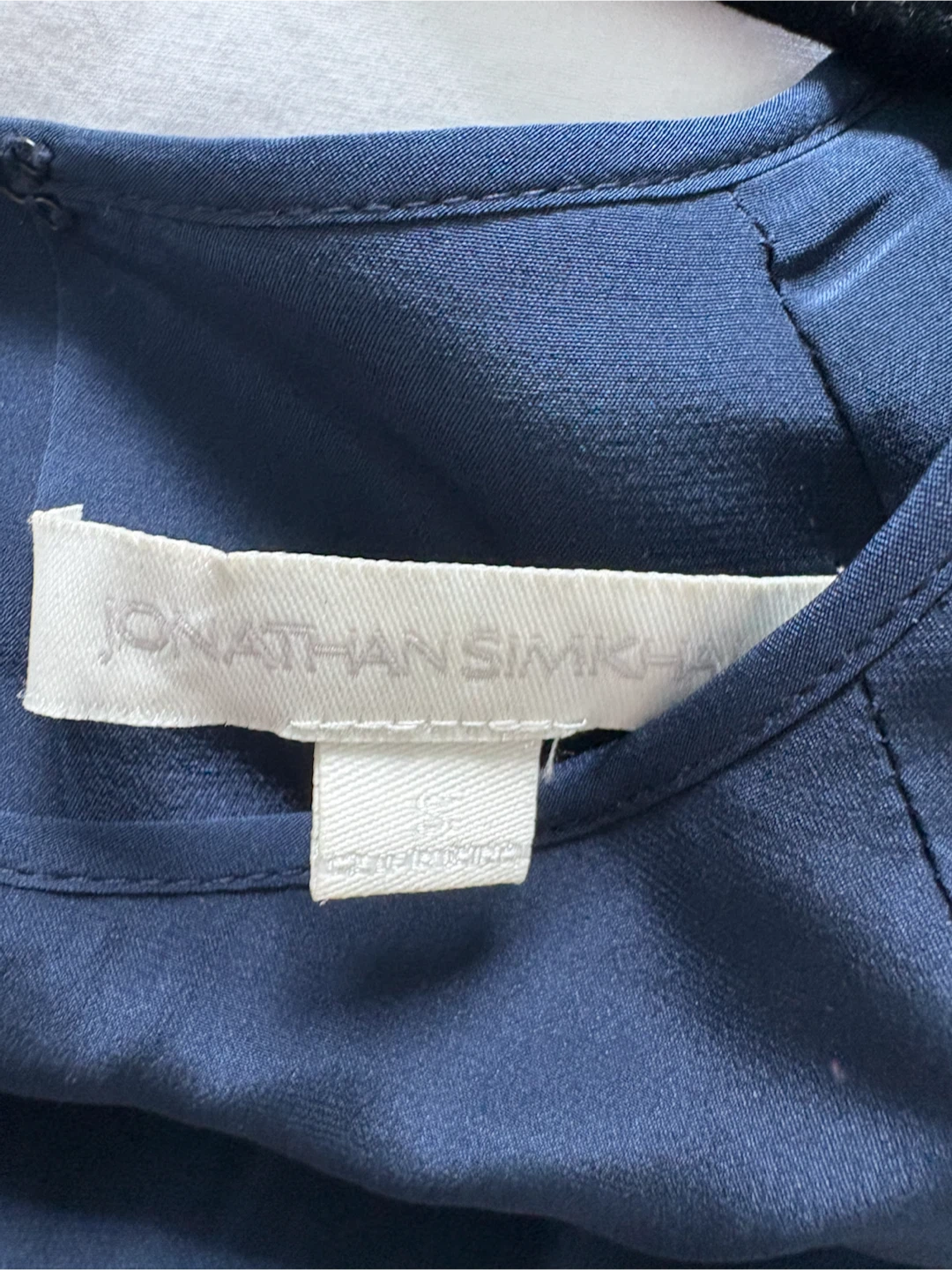 Jonathan Simkhai Navy Romper Dress with Cutouts - photo 3