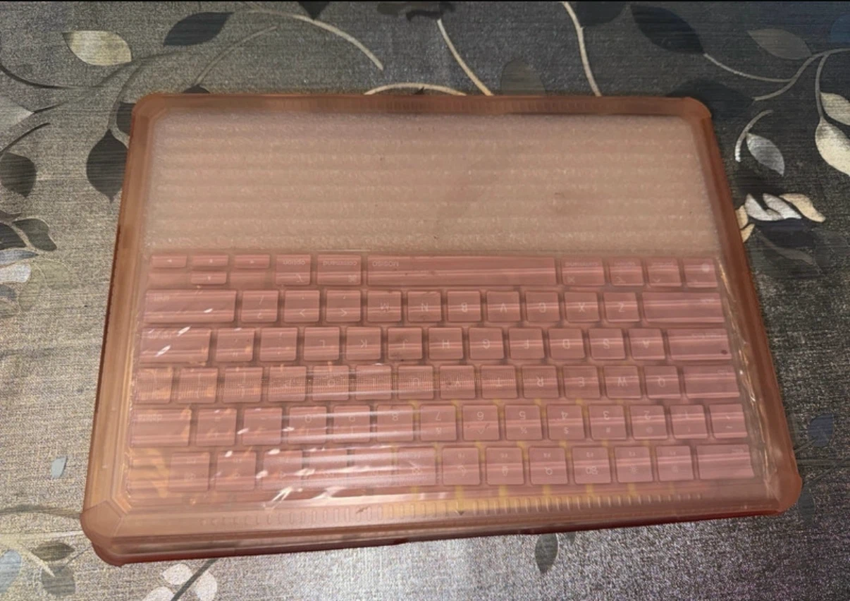 Pink Mechanical Keyboard with Screen Protector