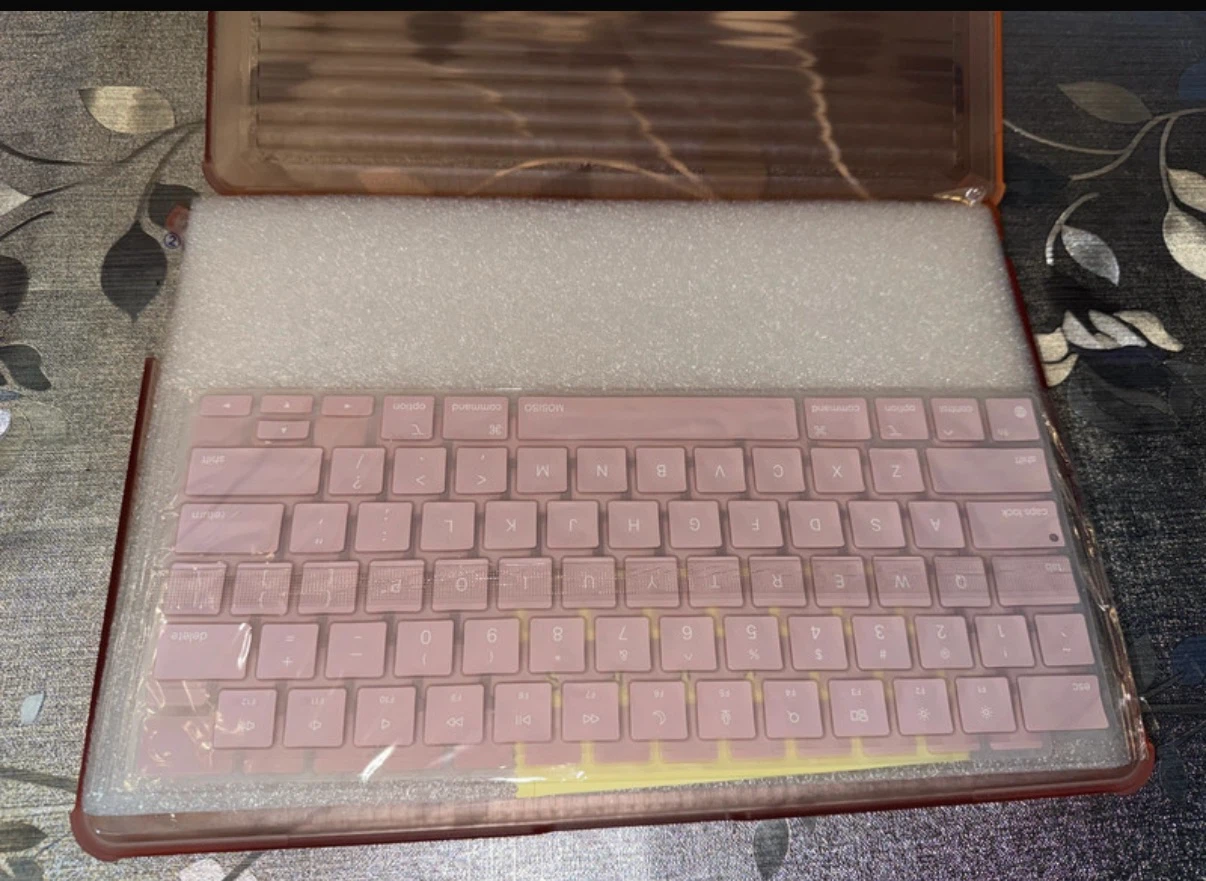 Pink Mechanical Keyboard with Screen Protector - photo 2