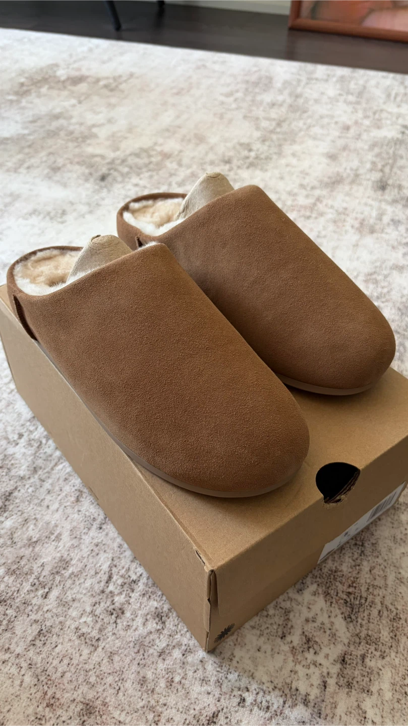 GG Elea Slip-On Slippers – Chestnut – Women’s