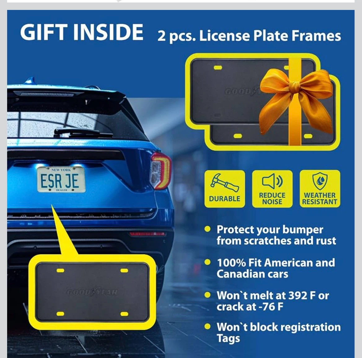 Goodyear Shatterproof Window DeflectorsNissan Rogue 2014-2020 - photo 4