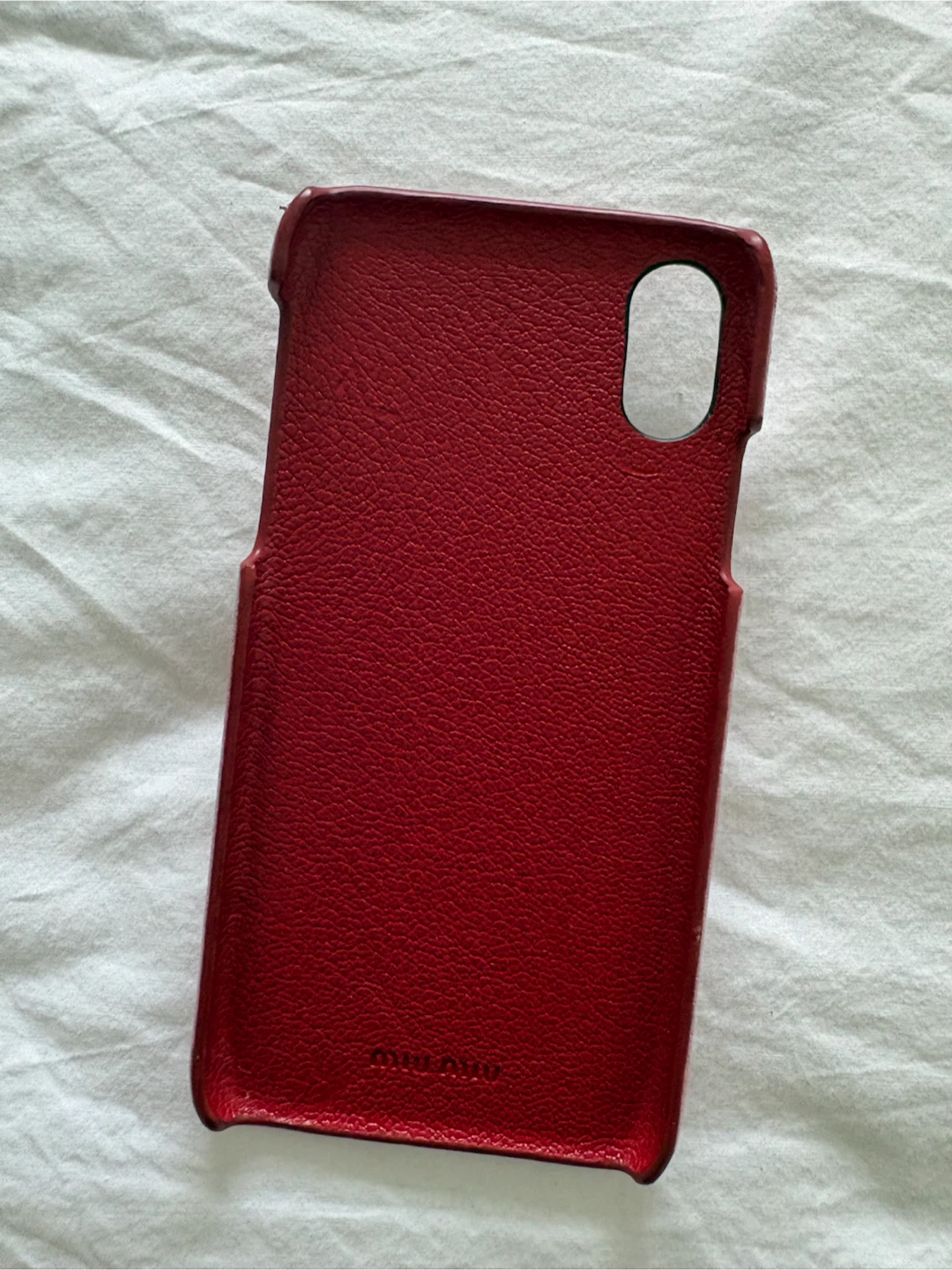 Miu Miu Pink Leather iPhone Case with Heart Ring Holder - photo 2