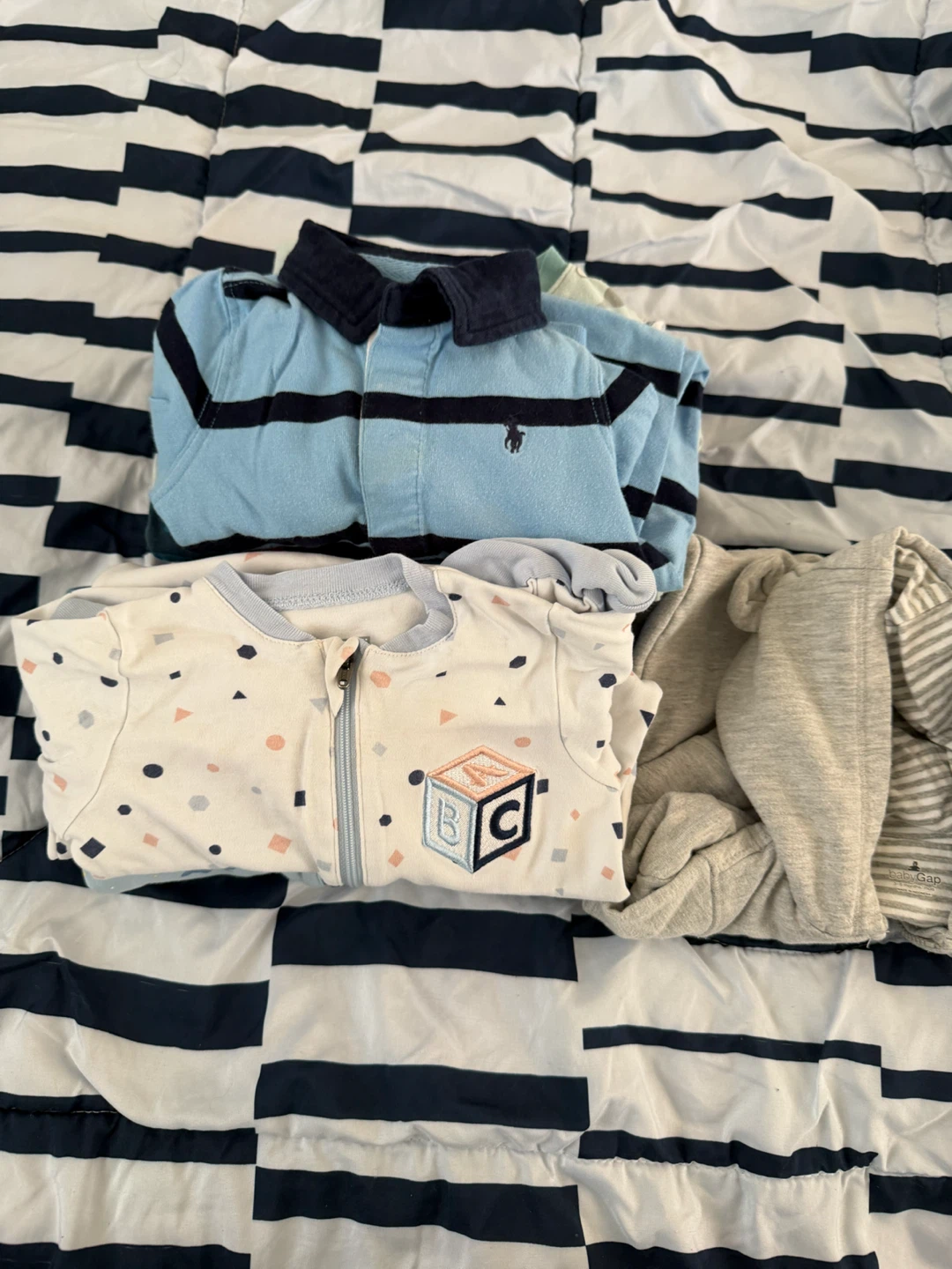 Baby Boy sleepers Bundle