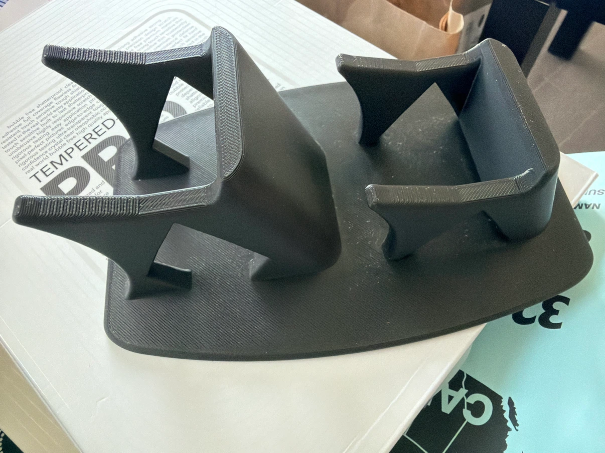Black 3D Printed Stand/Holder for PS5 Controllers - photo 2