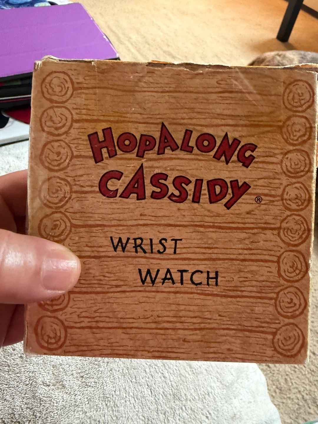 Hopalong Cassidy Watch 9/10 Condition With Box With Saddle - photo 5