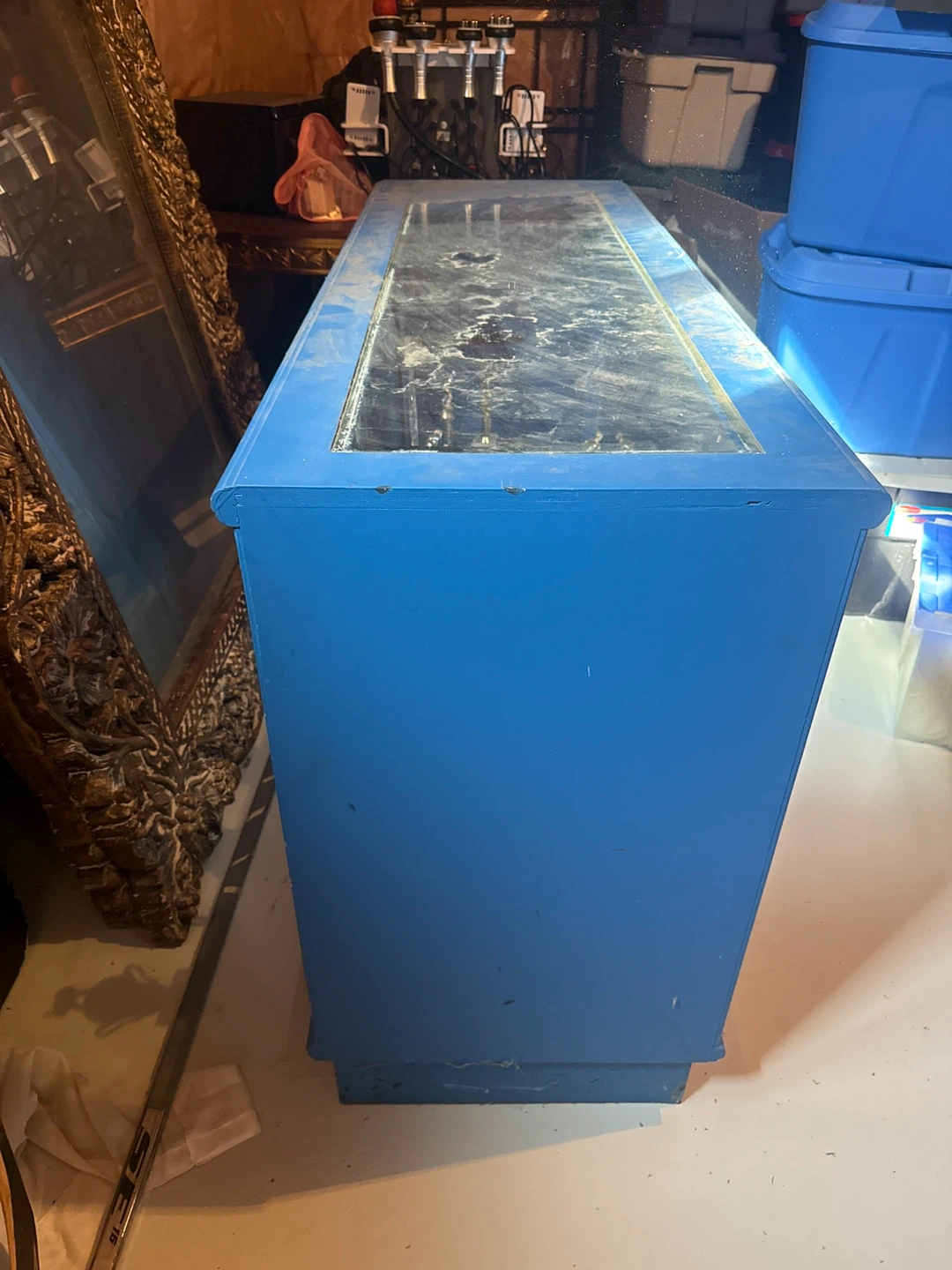 Blue Display Case Cabinet - photo 2