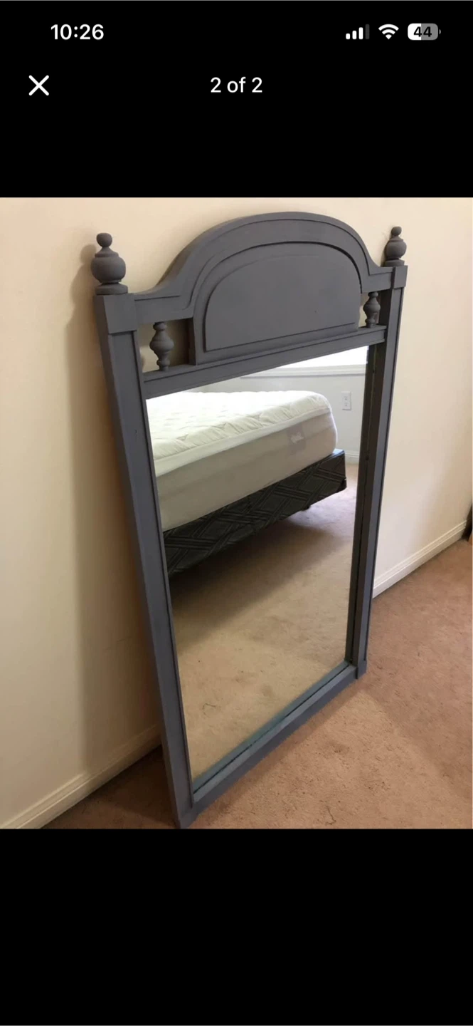 Grey Accent Mirror - photo 2