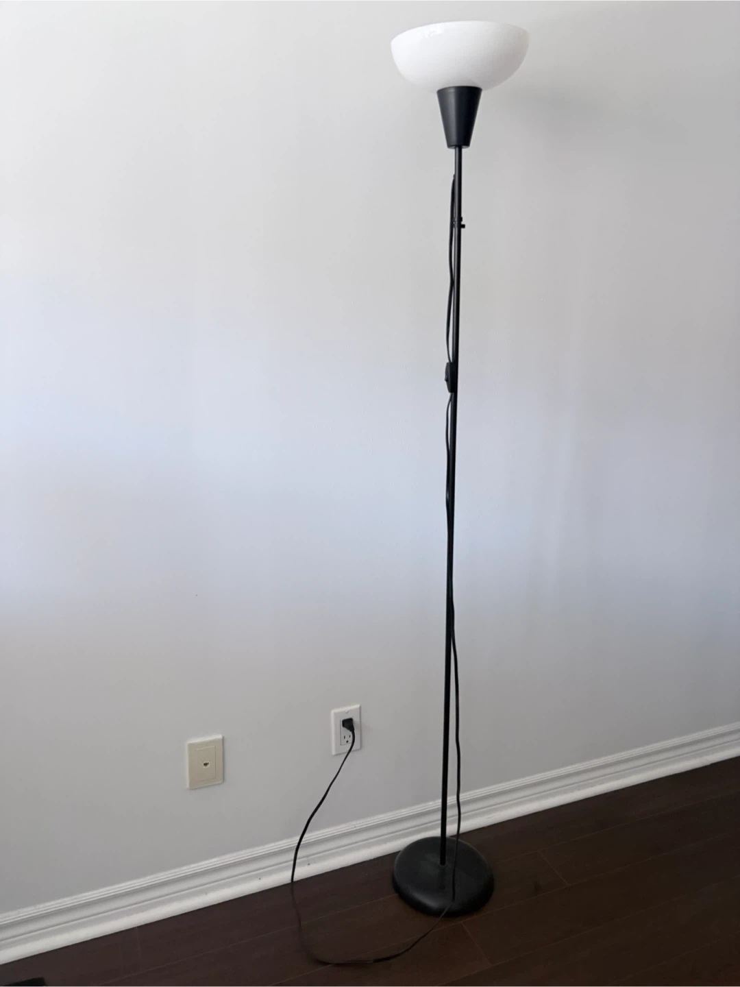 IKEA TÅGARP Floor Uplighter Lamp Black/White - photo 4