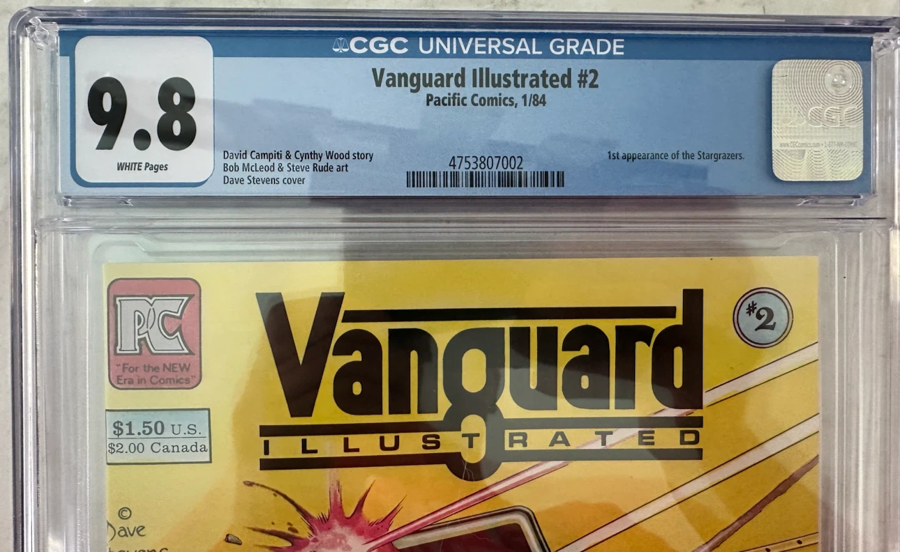Vanguard Illustrated #2 Comic Book CGC 9.8 - photo 2