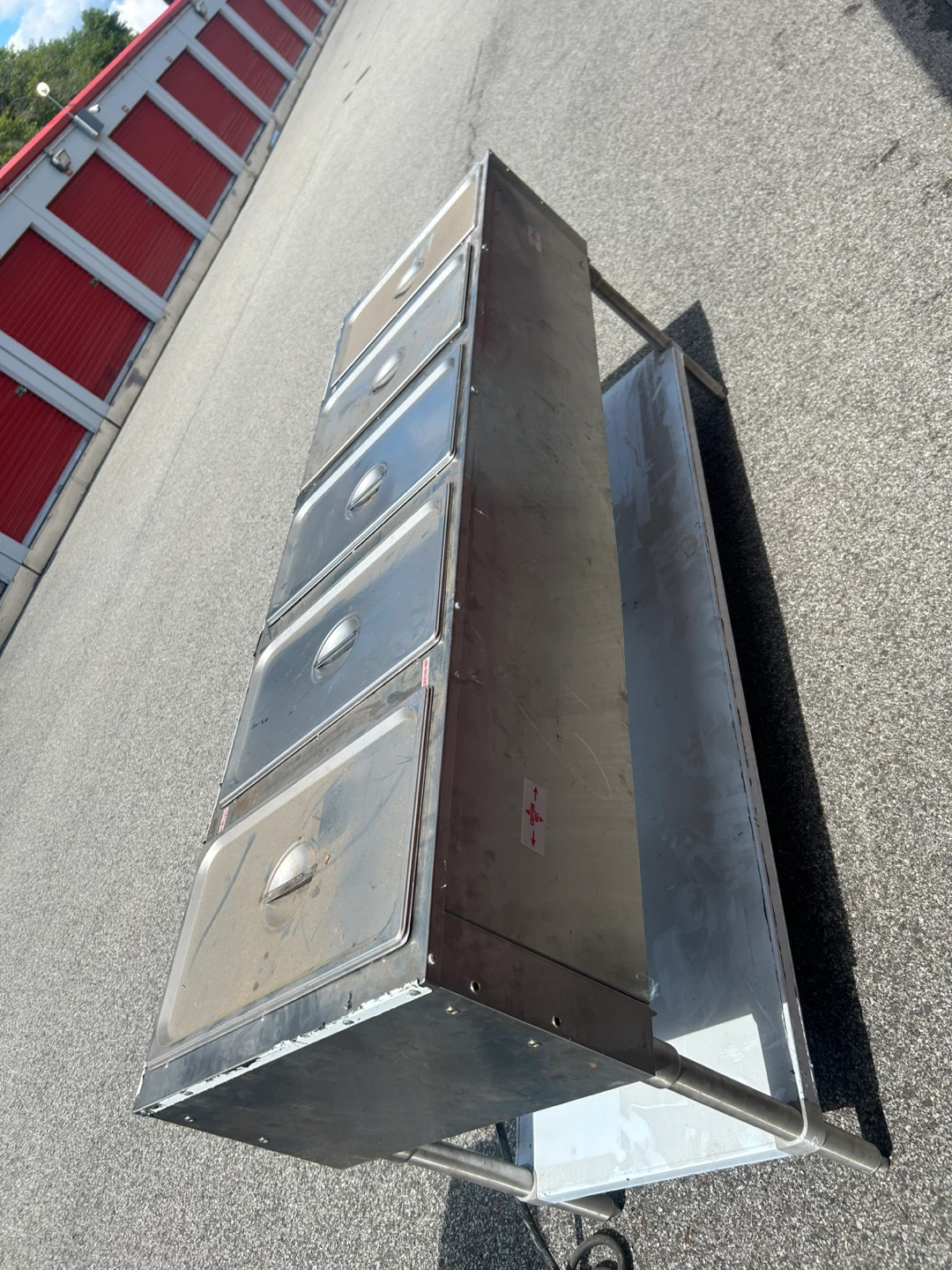 5-Section Commercial Food Warmer Steam Table