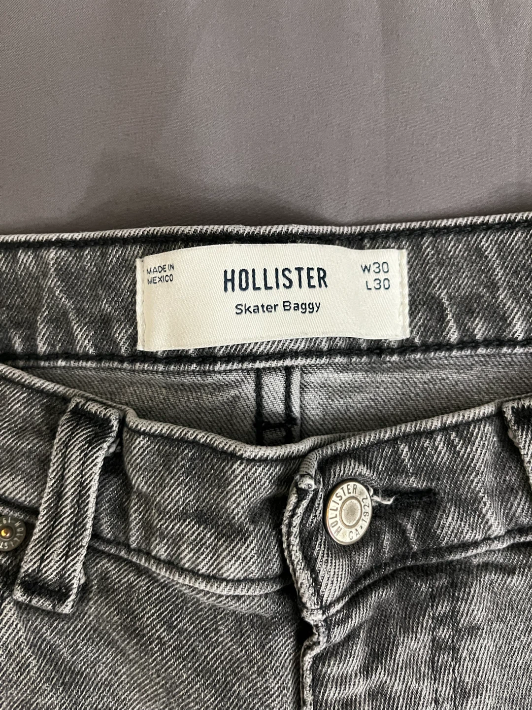Hollister Skater Baggy Jeans W30 L30 - photo 2