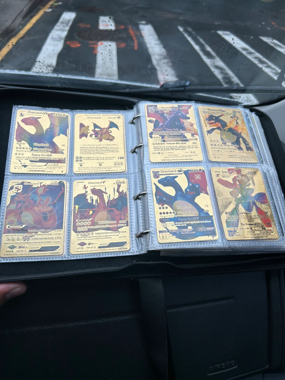 Pokemon Gold Cards Binder