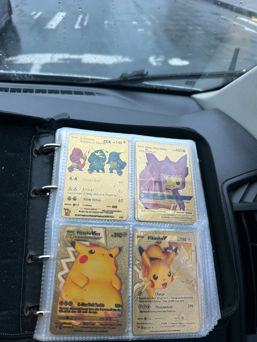 Pokemon Gold Cards Binder - photo 3