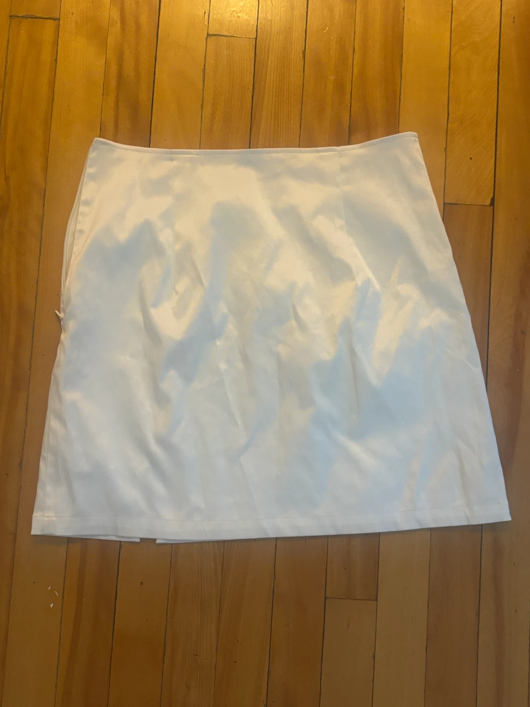 Glassons Short White Silk skirt - photo 2