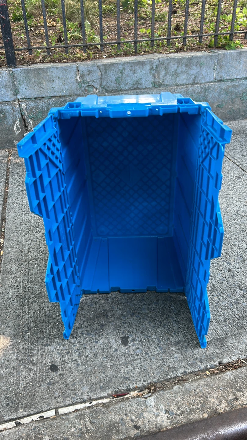 Blue Collapsible Storage Bin - photo 3