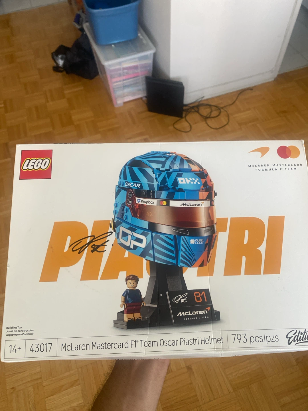 LEGO McLaren F1 Team Oscar Piastri Helmet 43017