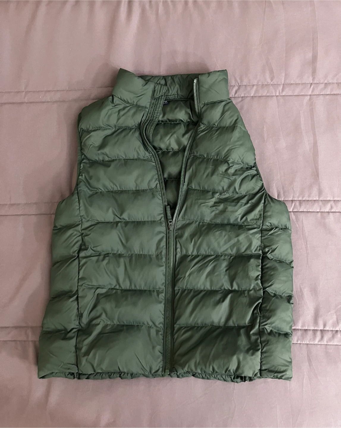 Uniqlo Green Puffer