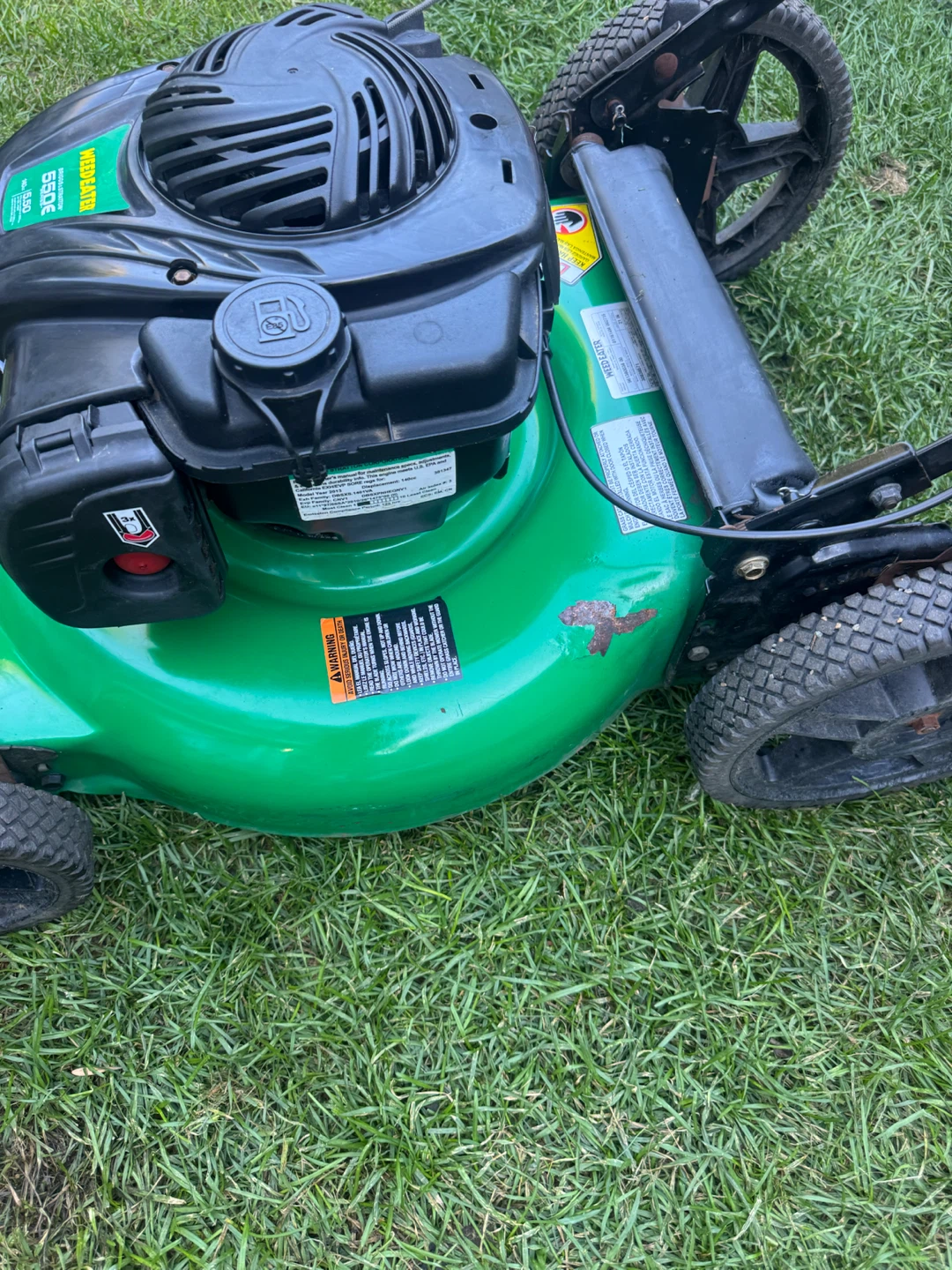 Weed Eater 550e Gas Lawn Mower - photo 3
