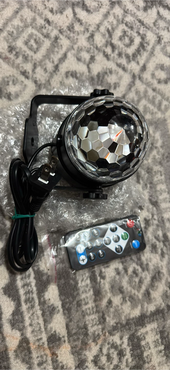 Mini Disco Ball Light with Remote