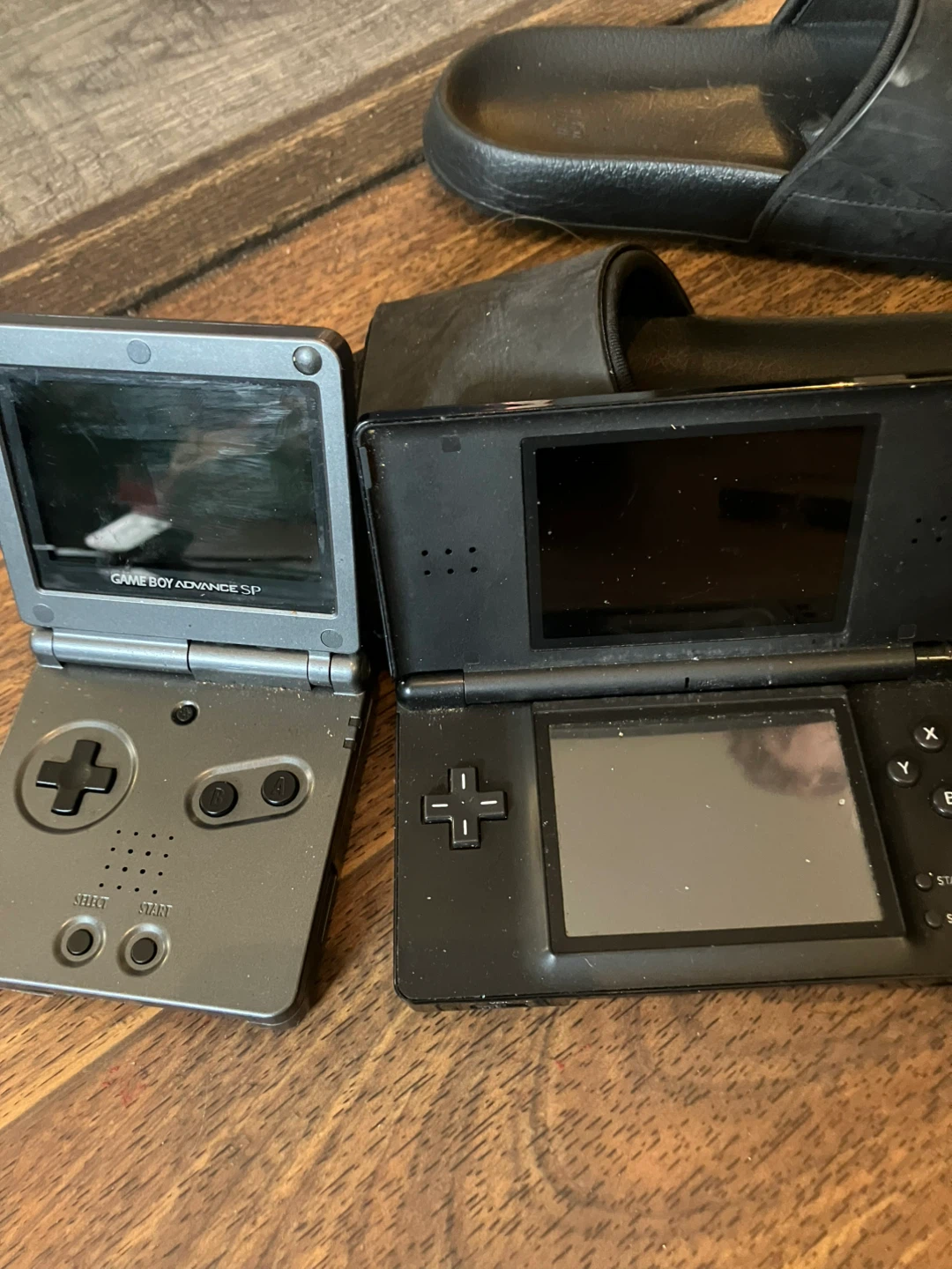 Nintendo Game Boy Advance SP and DS Lite