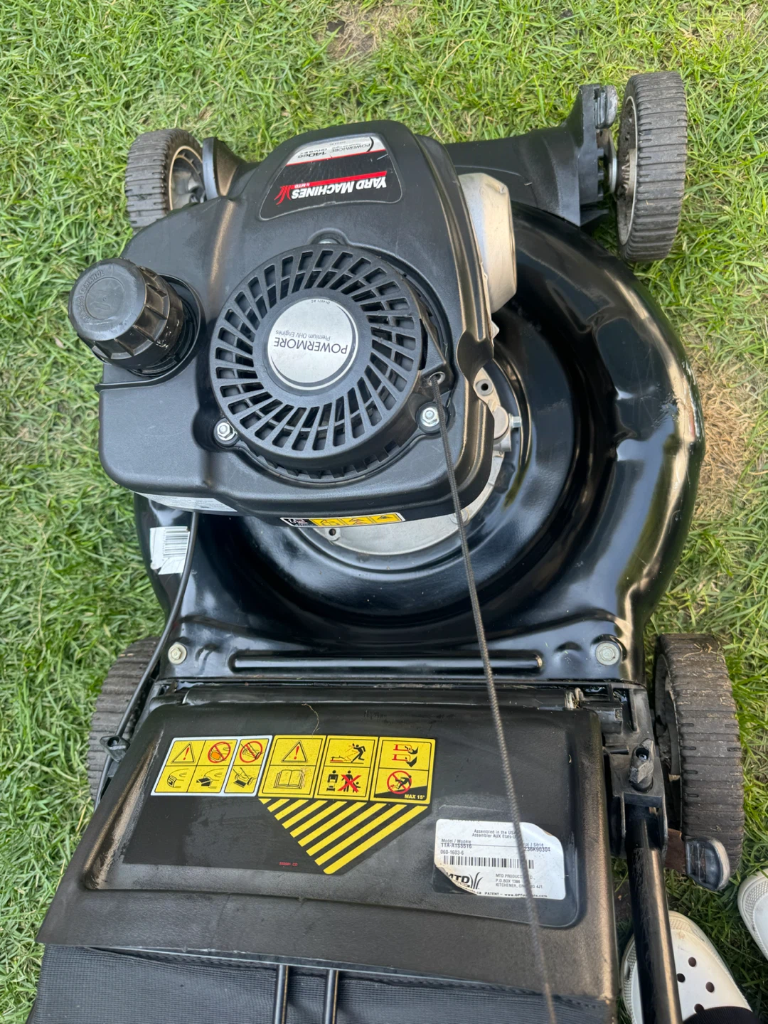 Yard Machines Push Mower - photo 4