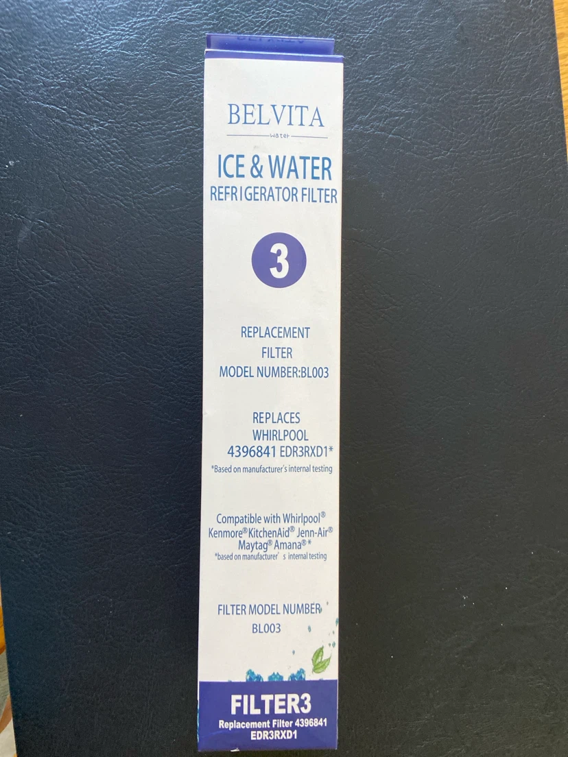 Bel vista refrigerator ice and water filter
