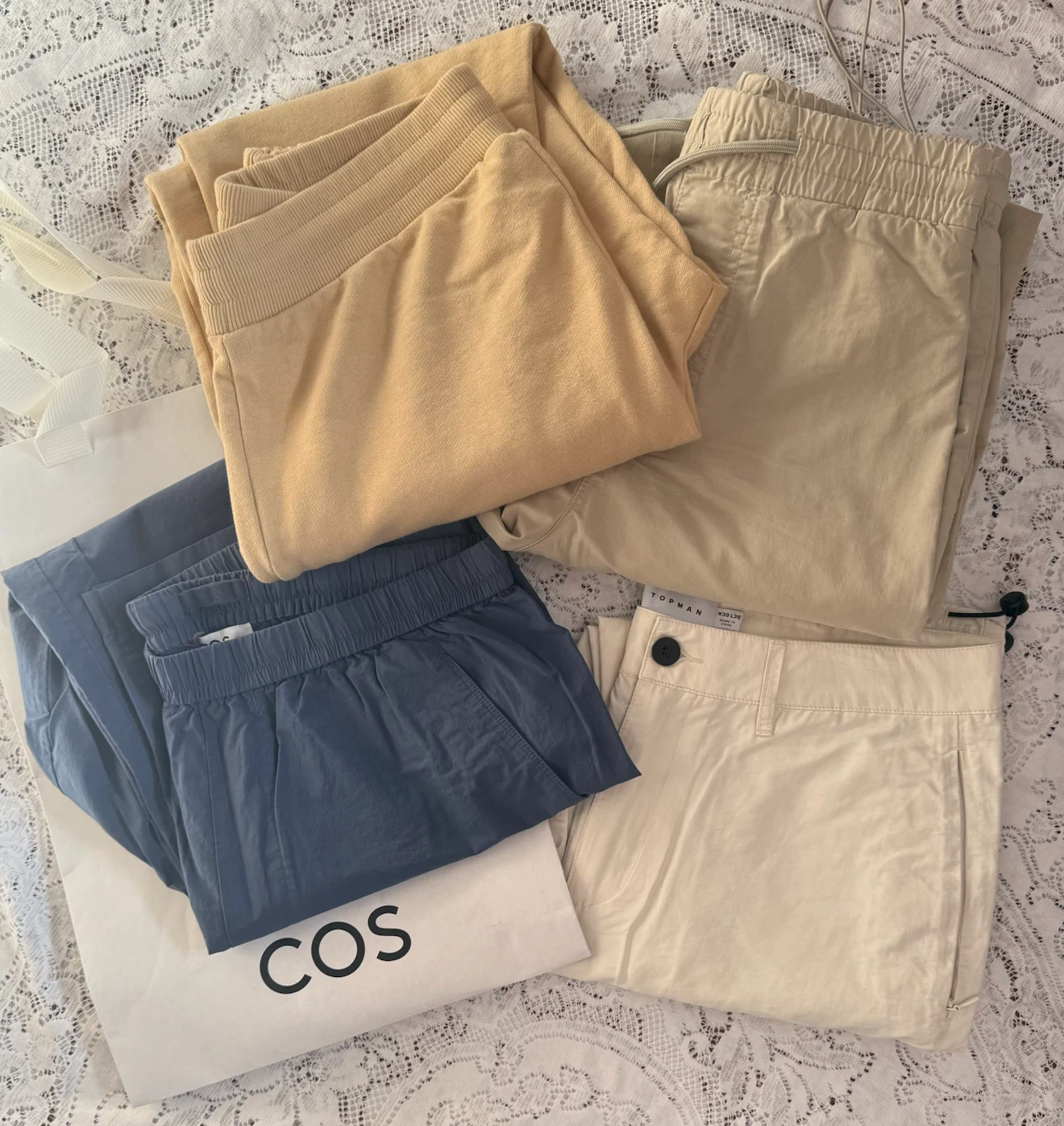 Unisex 4-Pack Wide Leg Pants: COS Zara Topman