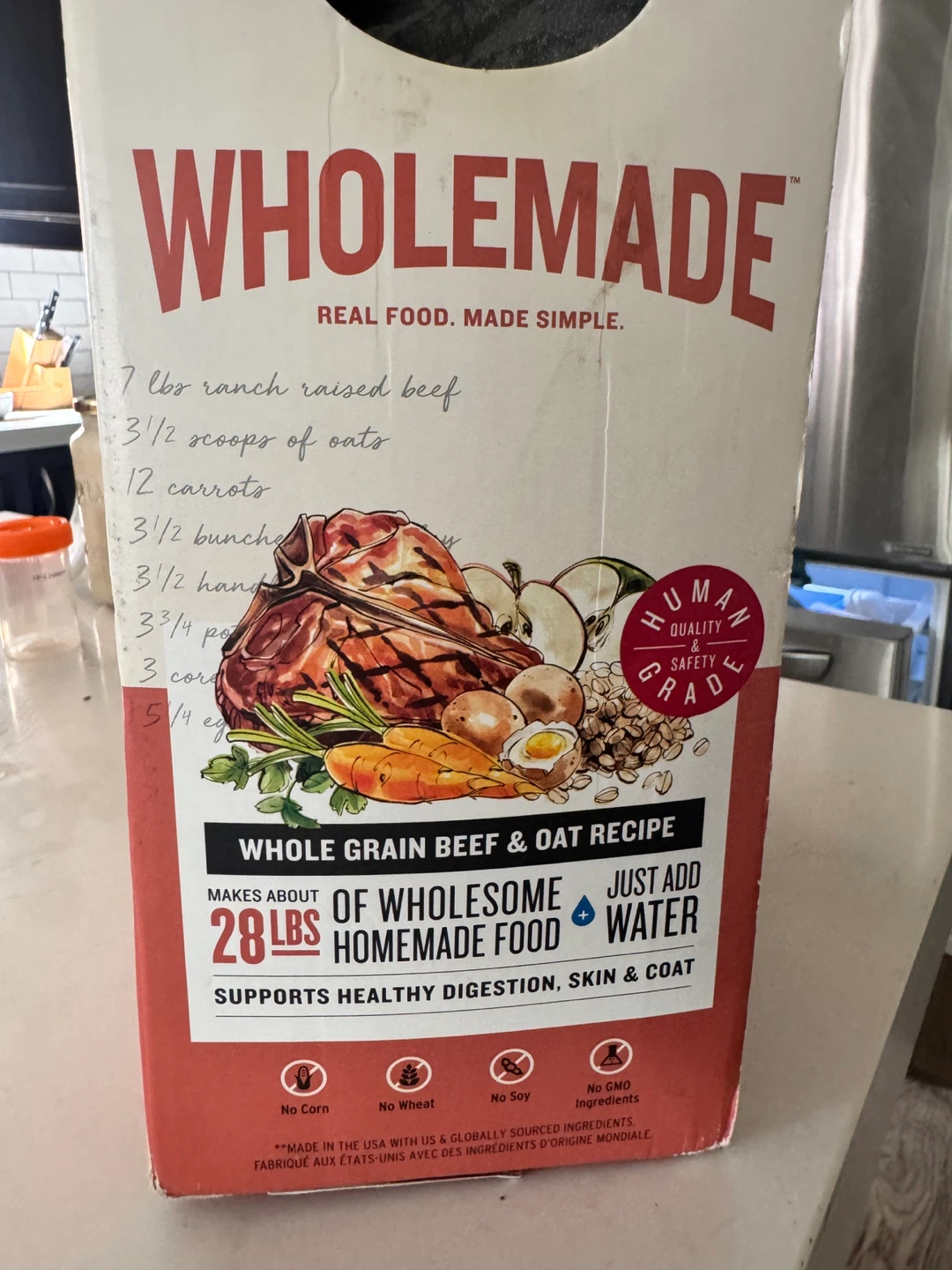 The Honest Kitchen Whole Grain Beef & Oat Recipe Dog Food - photo 4