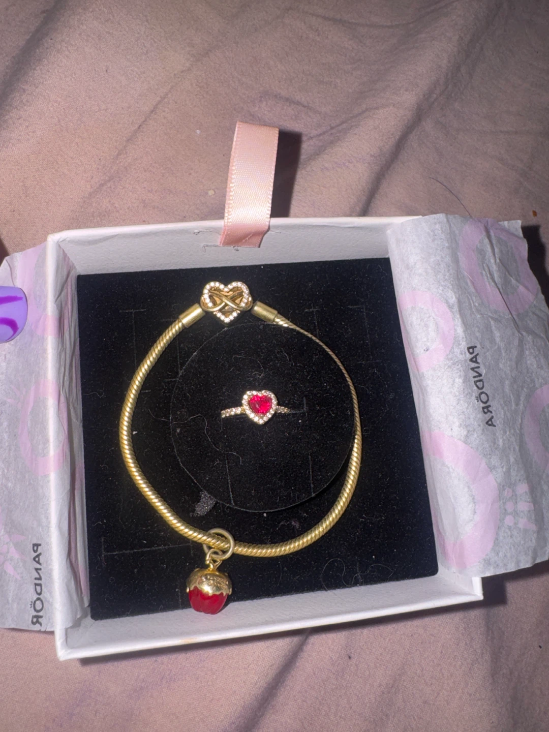 Pandora Bracelet  and Ring - photo 5
