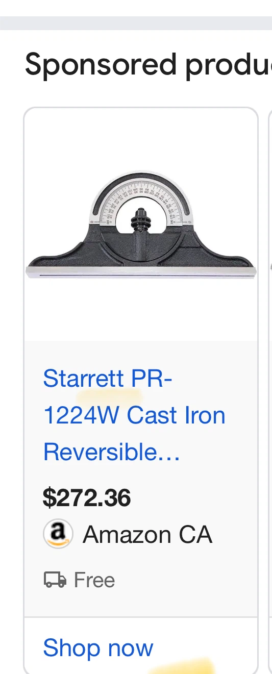 STARRETT PROTRACTOR - HEAD ONLY - photo 4