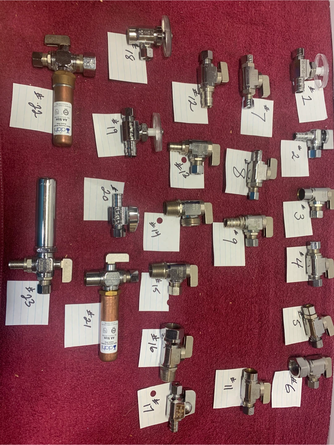 CHROME SHUT OFF VALVES & HAMMER ARRESTORS - photo 2