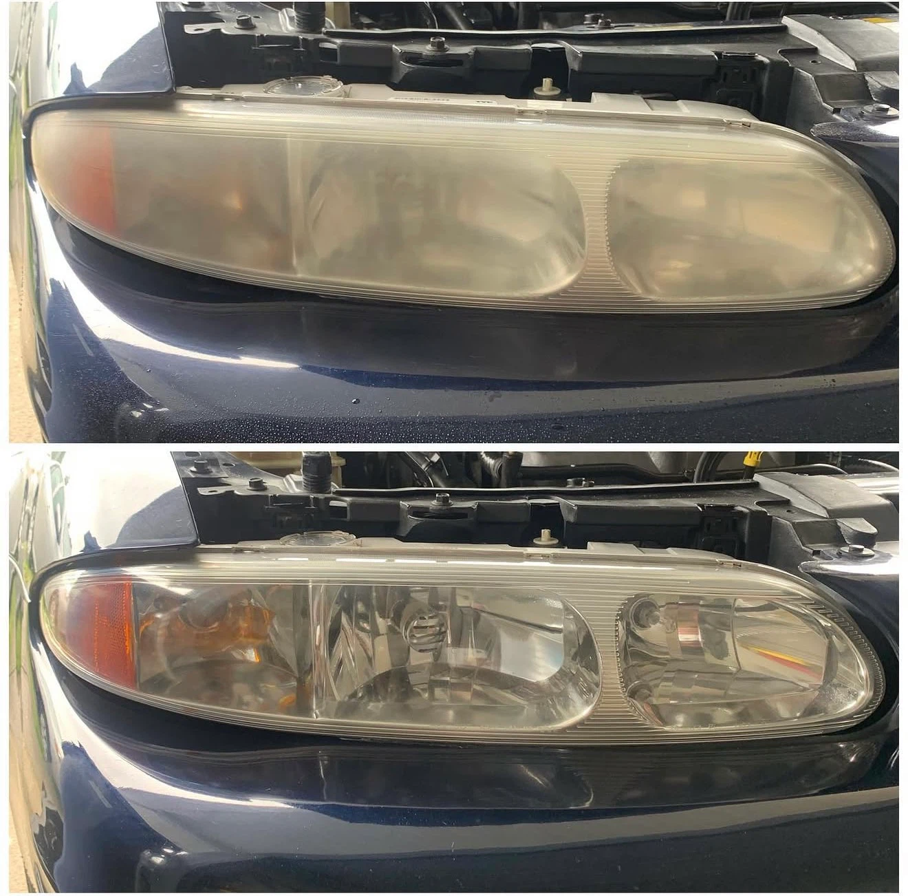 Headlight restoration - photo 2