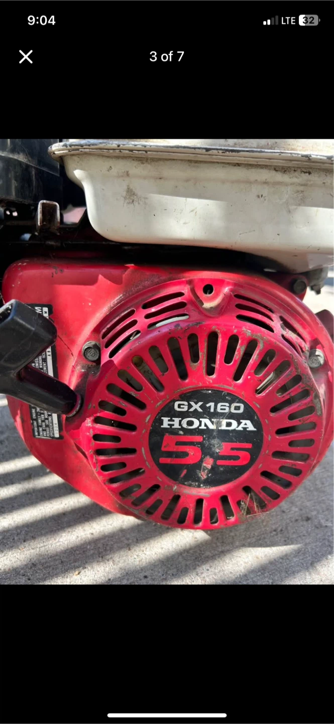 Honda GX160 5.5 HP Engine - photo 3