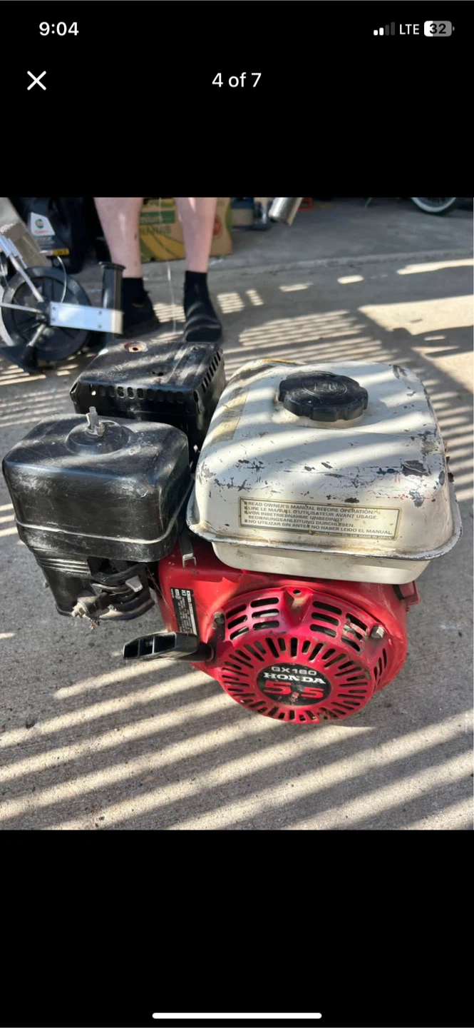 Honda GX160 5.5 HP Engine - photo 4