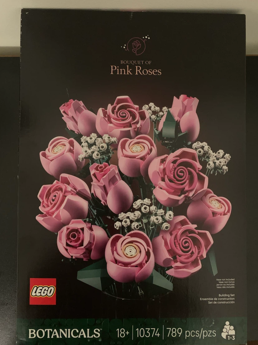LEGO Botanicals 10374 Pink Roses Building Set - photo 4