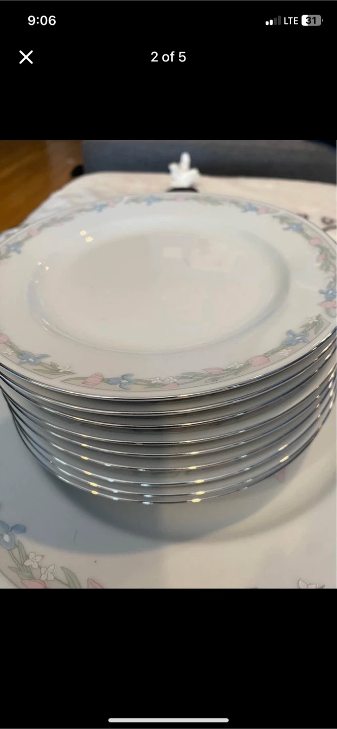 Excel Center Place "Illusions" Dinner Plates (Set of 12) - photo 2