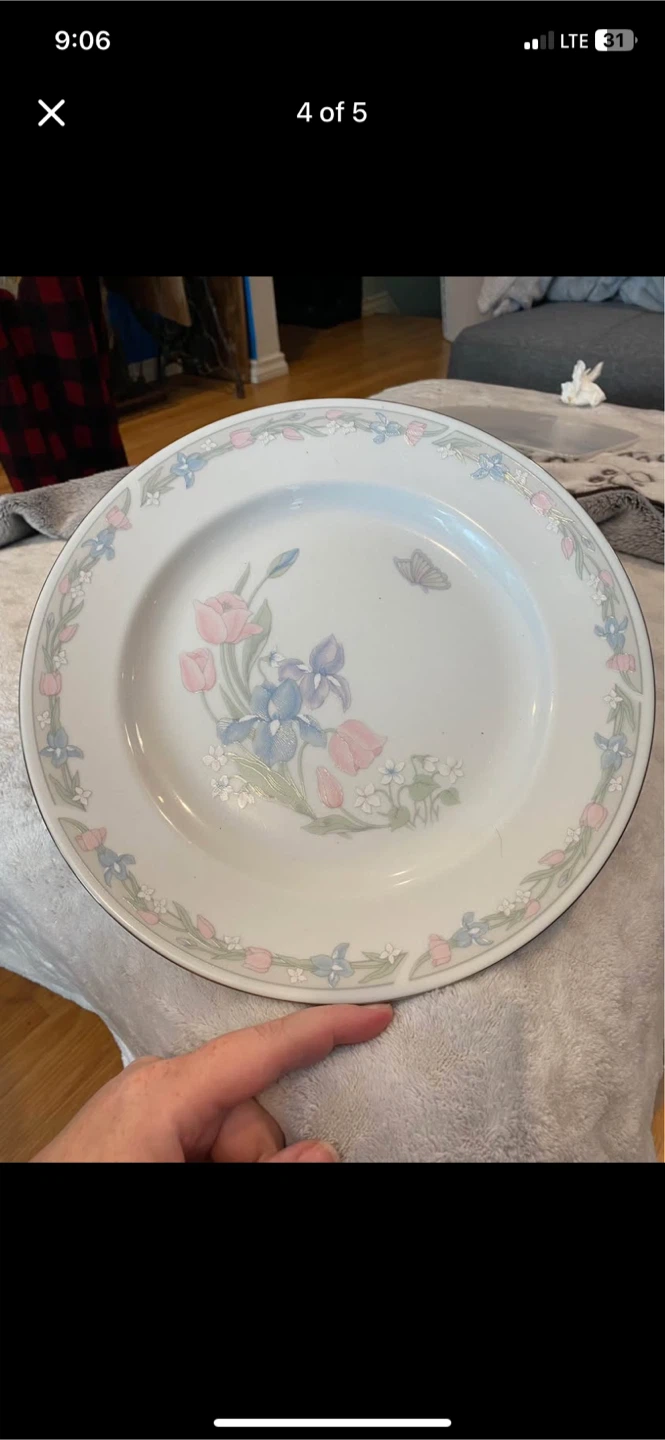 Excel Center Place "Illusions" Dinner Plates (Set of 12) - photo 4