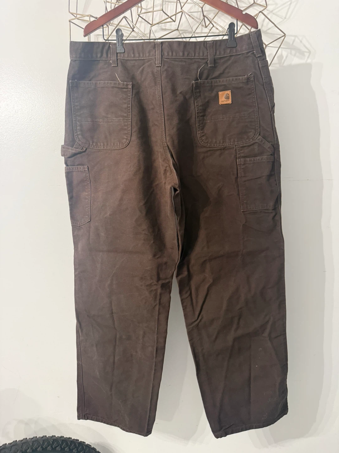 Carhartt Dungaree Fit Work Pants 40X32 Brown - photo 2