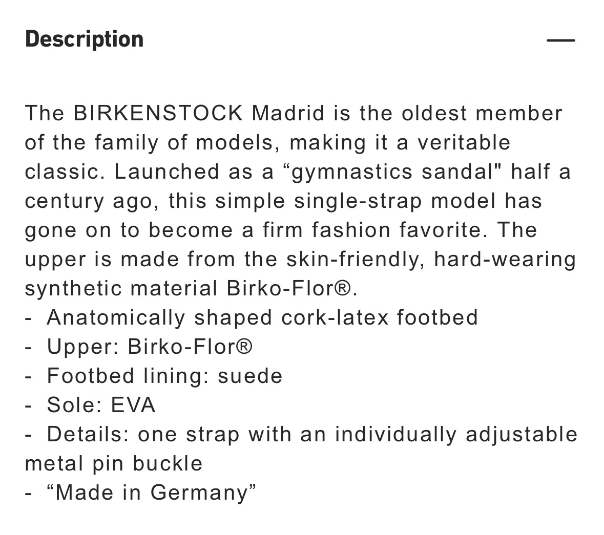 Birkenstock Madrid - photo 5