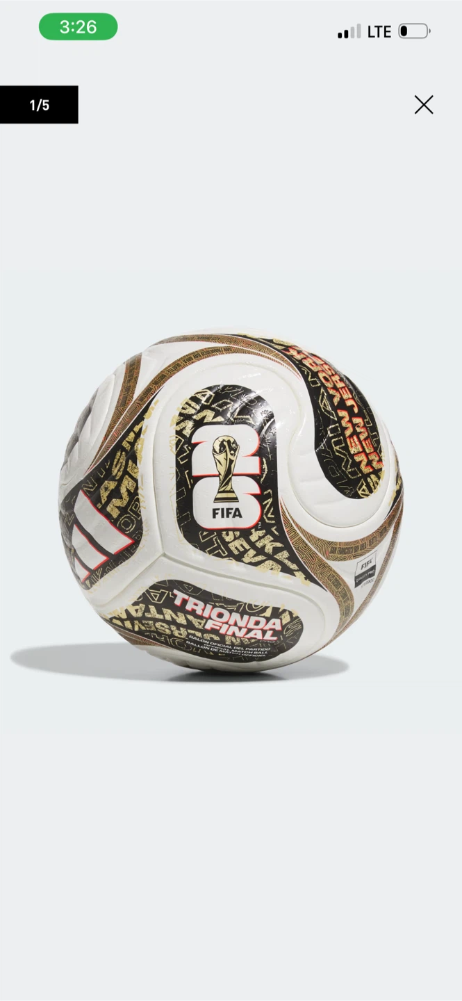 Adidas FIFA World Cup 2026 Trionda Pro Soccer Ball